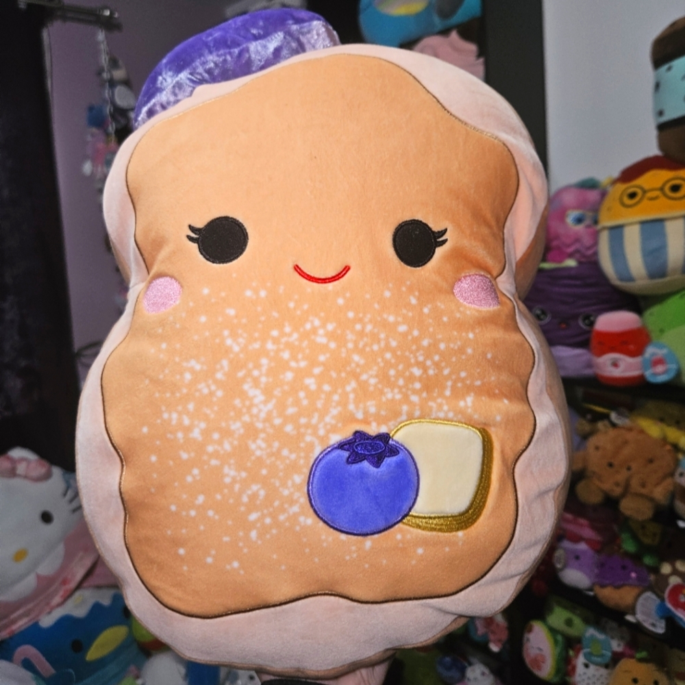 NWT Joie The Blueberry French Toast 14" Squishmallow First To Market!